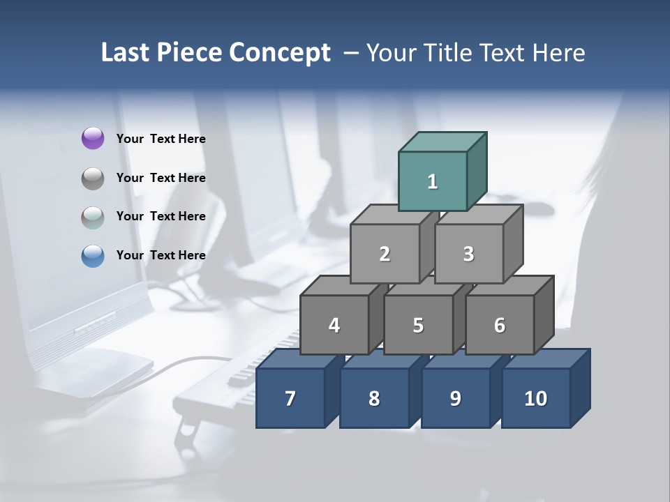 Computer Training Education PowerPoint Template