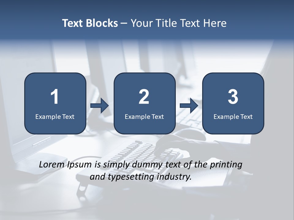 Computer Training Education PowerPoint Template