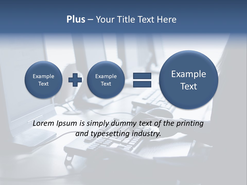 Computer Training Education PowerPoint Template