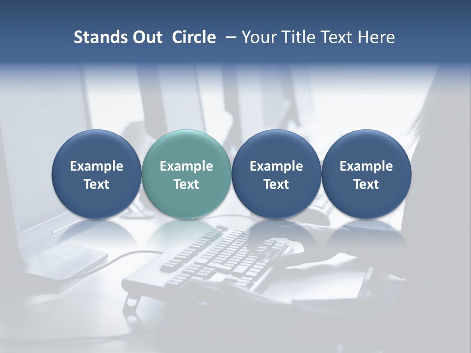 Computer Training Education PowerPoint Template