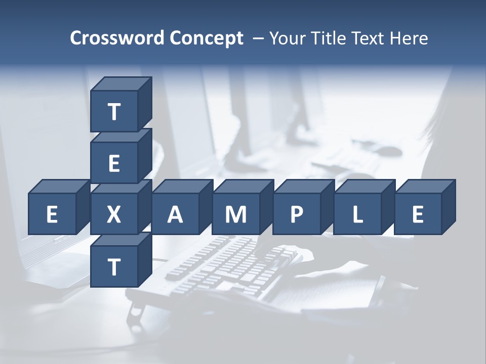 Computer Training Education PowerPoint Template