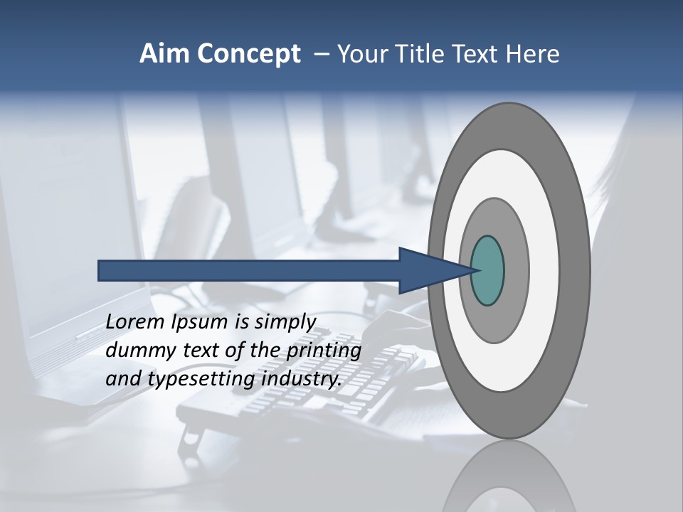 Computer Training Education PowerPoint Template