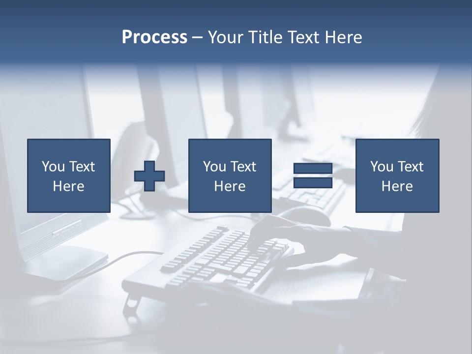 Computer Training Education PowerPoint Template