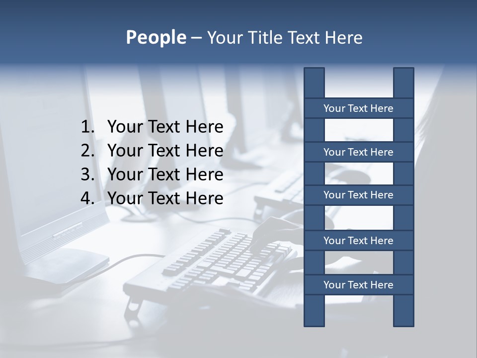 Computer Training Education PowerPoint Template