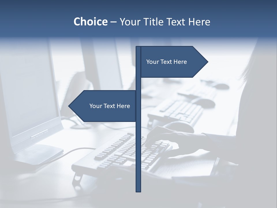 Computer Training Education PowerPoint Template