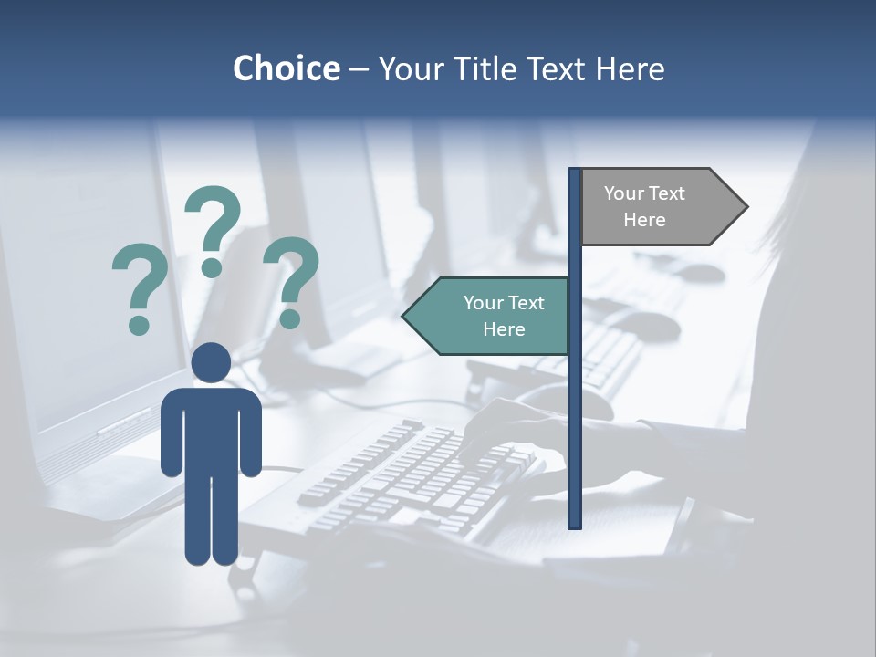 Computer Training Education PowerPoint Template