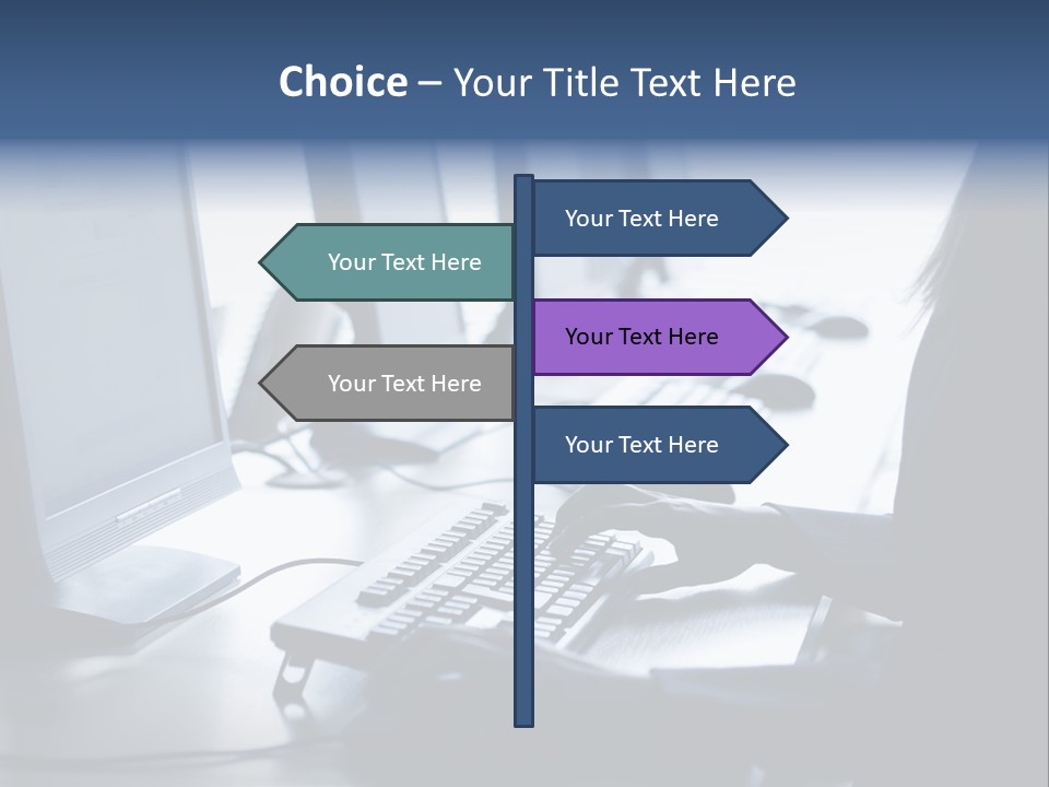 Computer Training Education PowerPoint Template