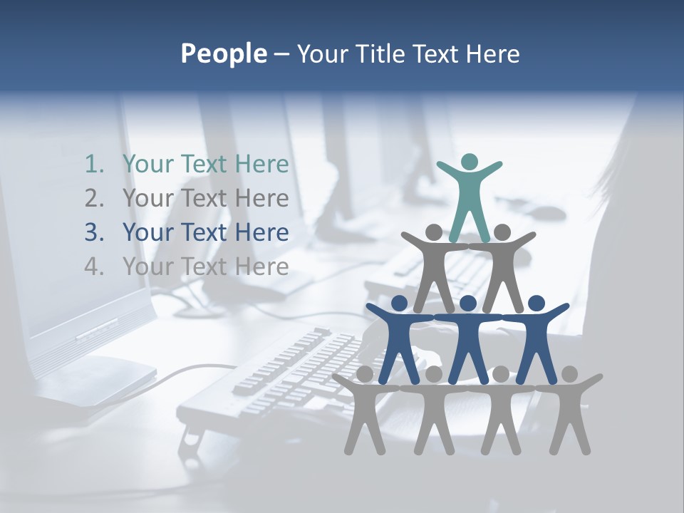 Computer Training Education PowerPoint Template