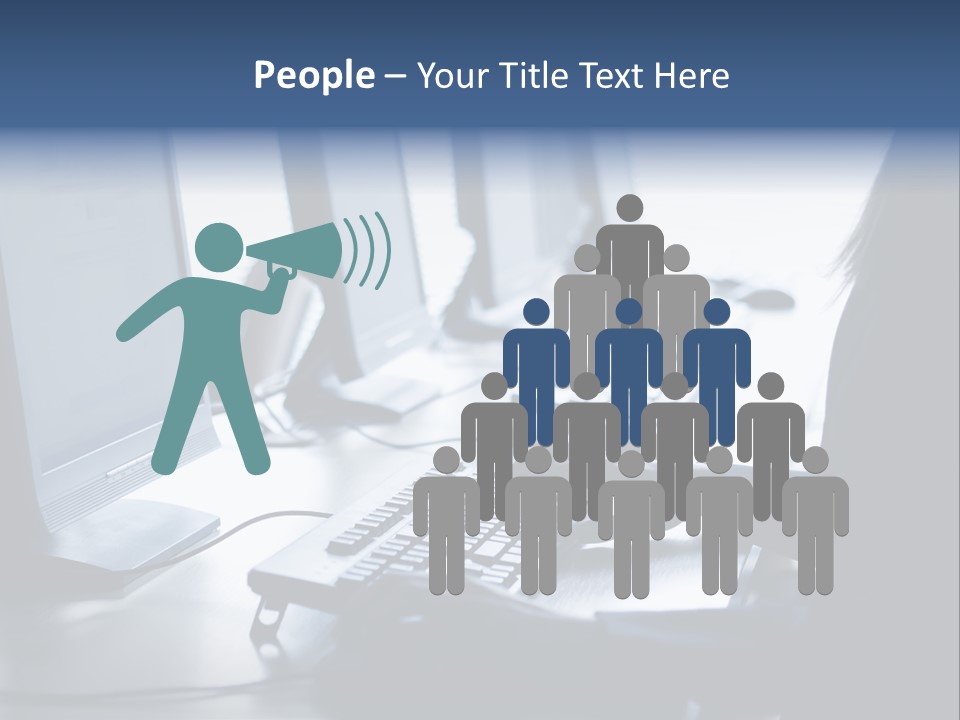 Computer Training Education PowerPoint Template