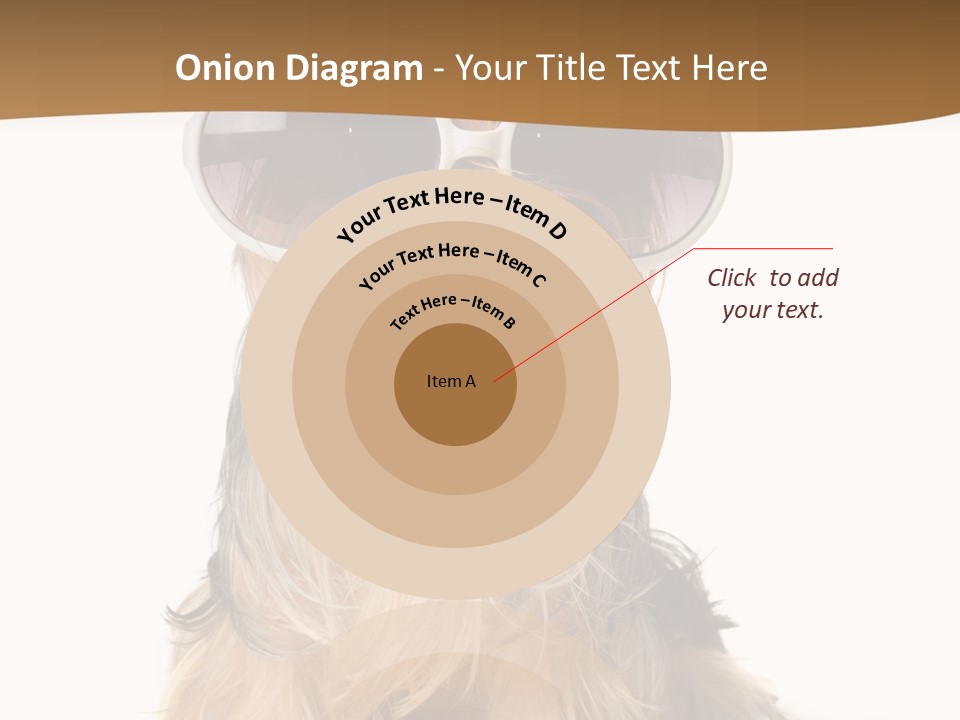 Close Up Nobody Dog PowerPoint Template