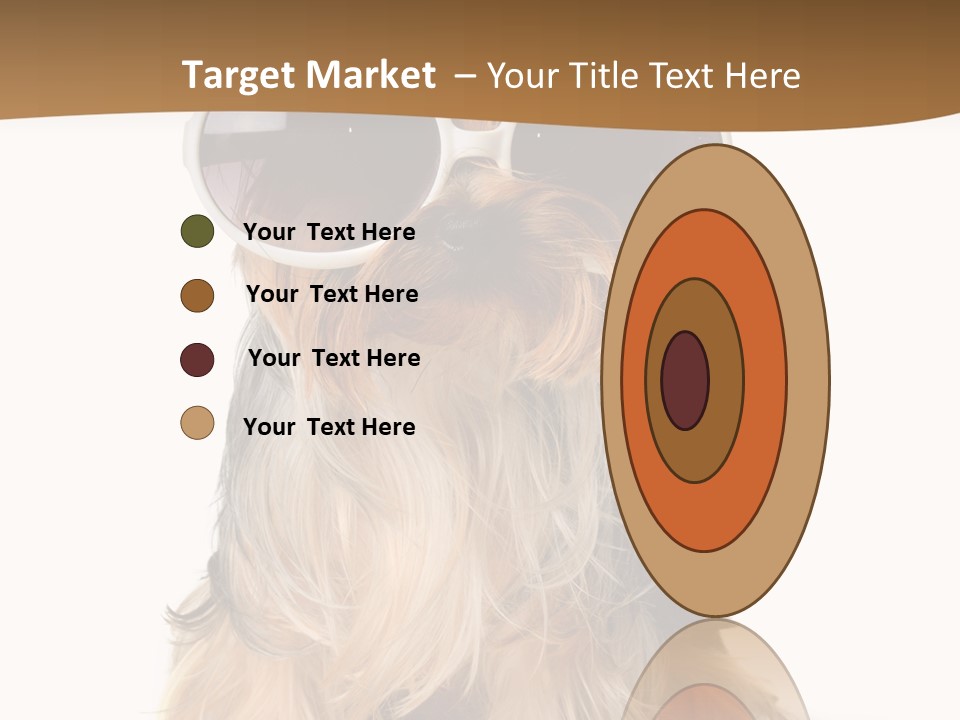 Close Up Nobody Dog PowerPoint Template