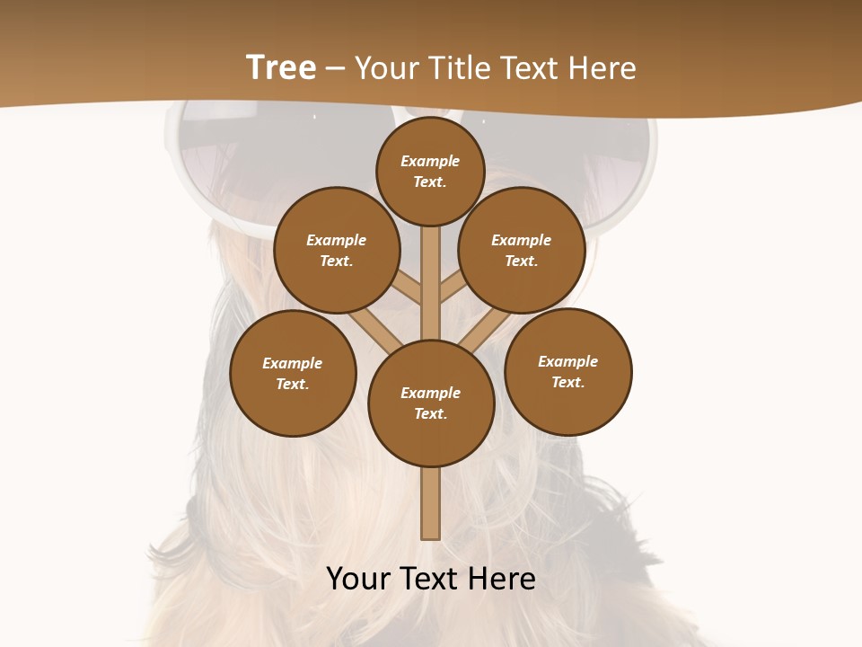 Close Up Nobody Dog PowerPoint Template