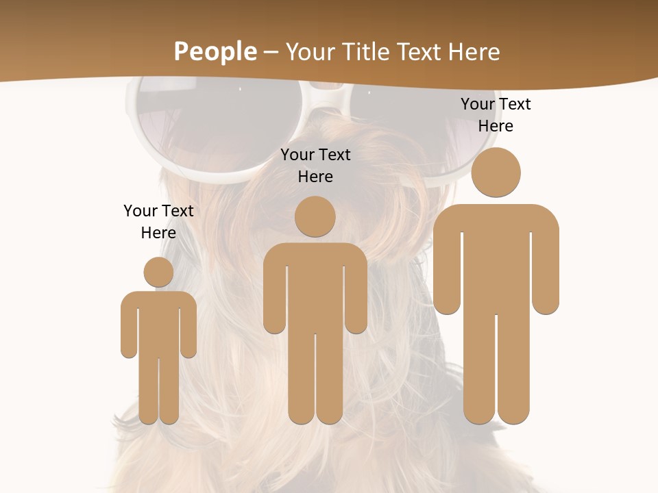 Close Up Nobody Dog PowerPoint Template