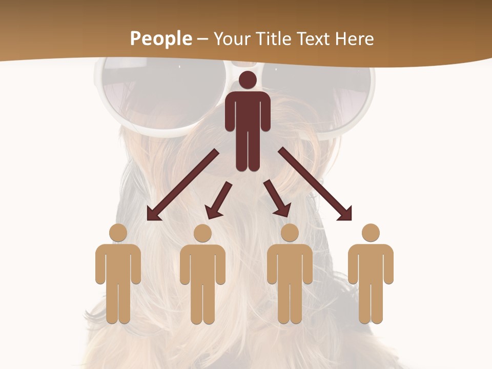 Close Up Nobody Dog PowerPoint Template