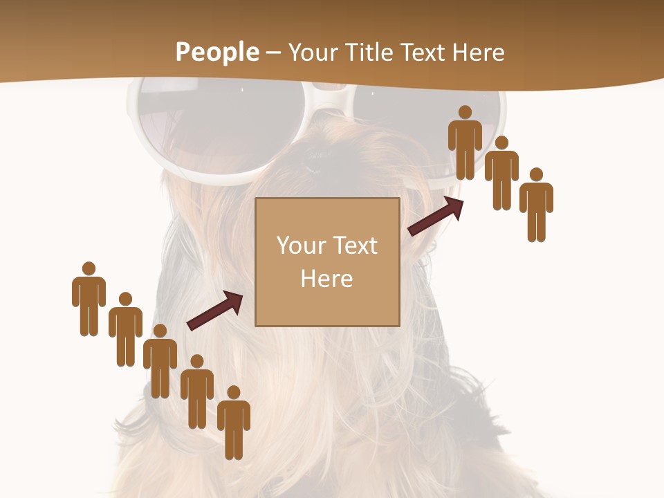 Close Up Nobody Dog PowerPoint Template