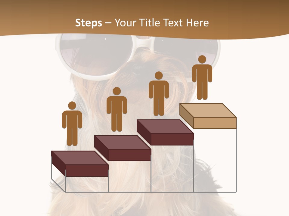 Close Up Nobody Dog PowerPoint Template