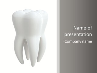 Isolated Isolation Dentistry PowerPoint Template