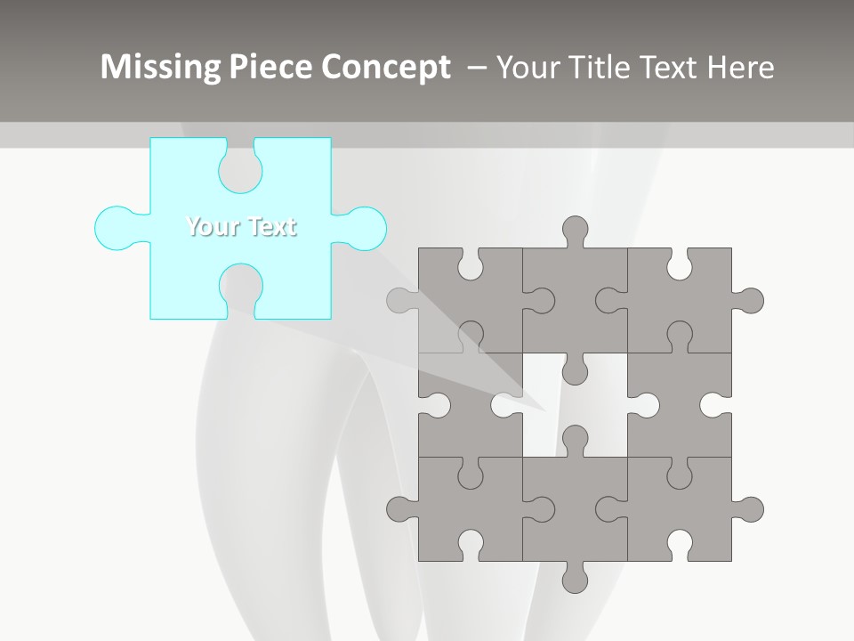 Isolated Isolation Dentistry PowerPoint Template