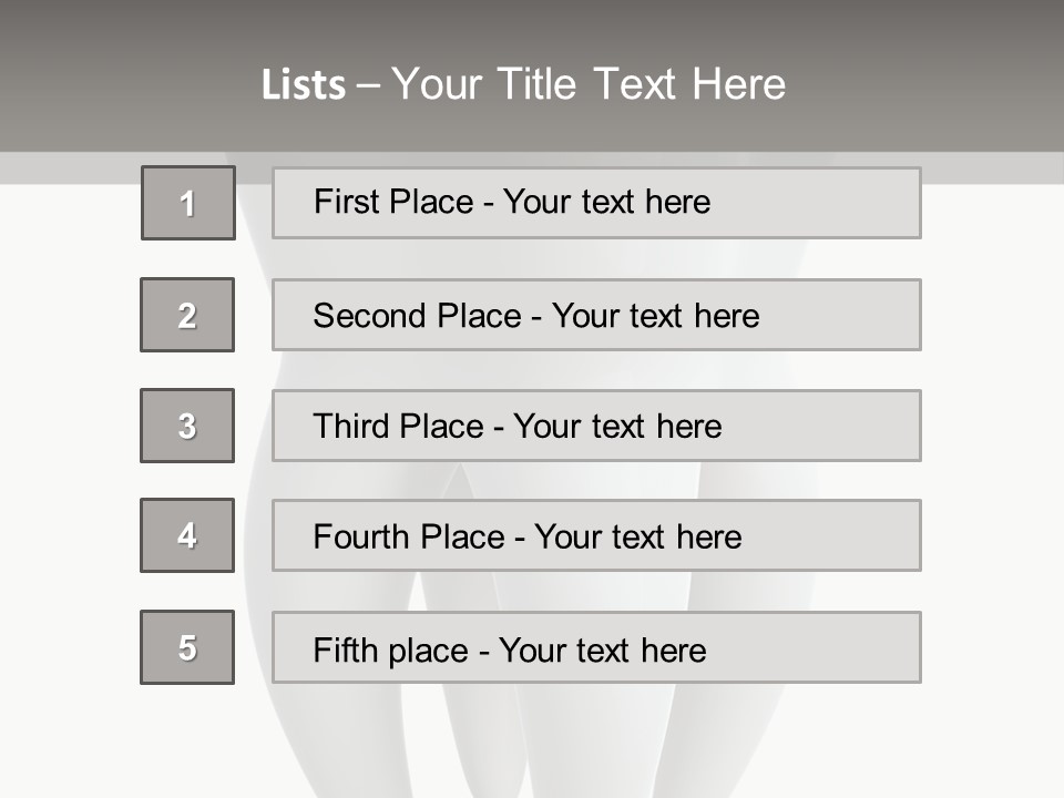 Isolated Isolation Dentistry PowerPoint Template