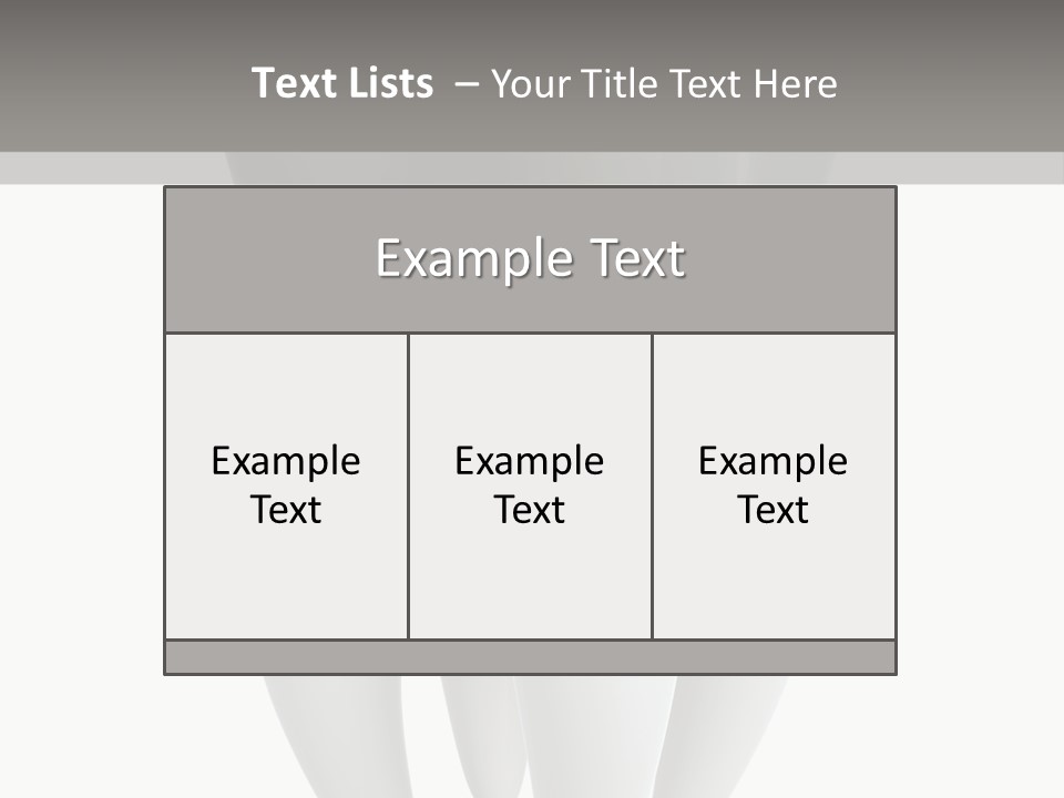 Isolated Isolation Dentistry PowerPoint Template