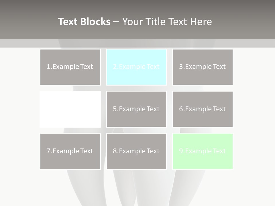 Isolated Isolation Dentistry PowerPoint Template
