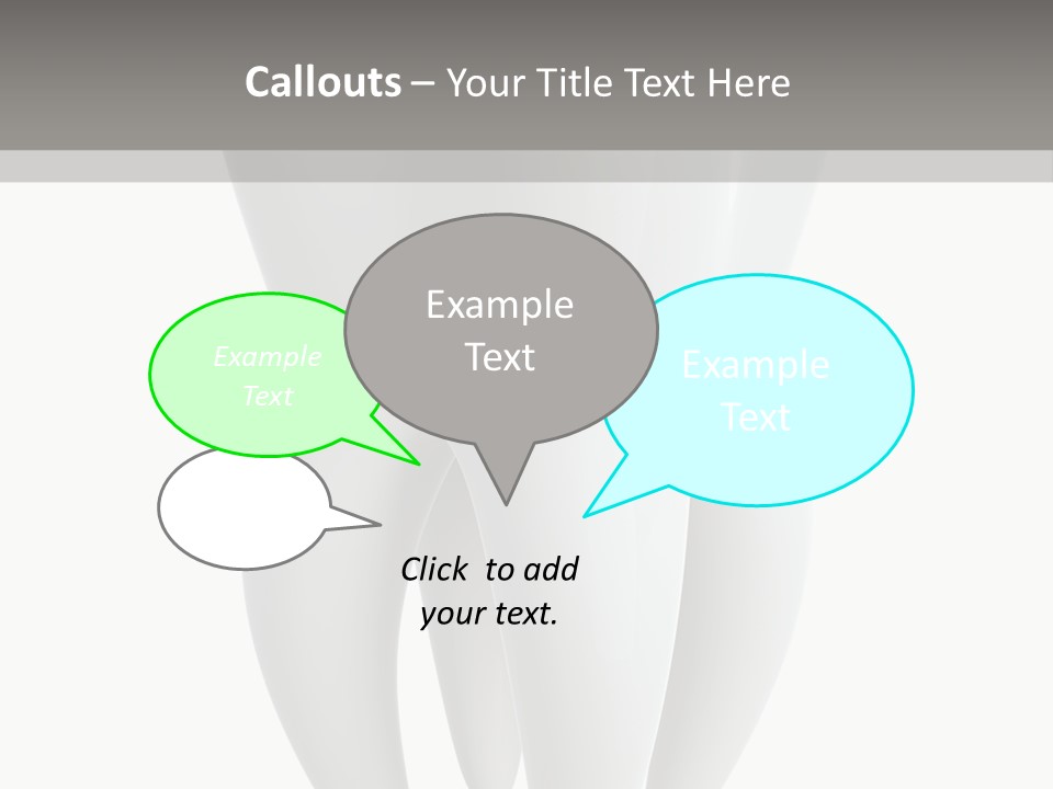 Isolated Isolation Dentistry PowerPoint Template