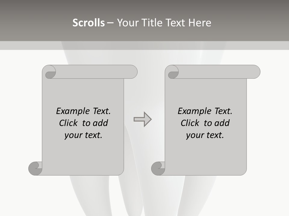 Isolated Isolation Dentistry PowerPoint Template