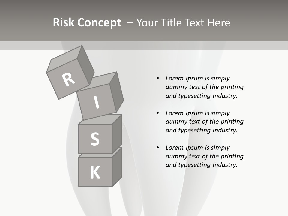 Isolated Isolation Dentistry PowerPoint Template