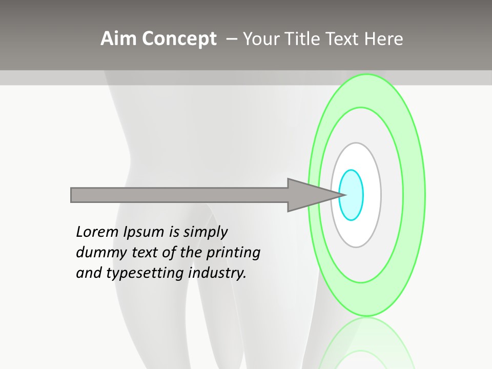 Isolated Isolation Dentistry PowerPoint Template