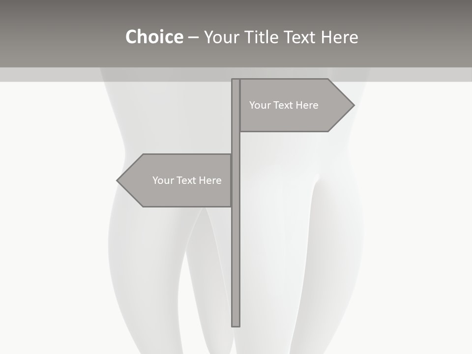 Isolated Isolation Dentistry PowerPoint Template