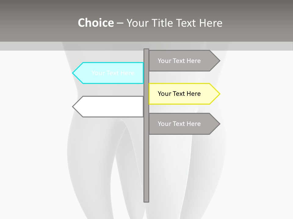 Isolated Isolation Dentistry PowerPoint Template