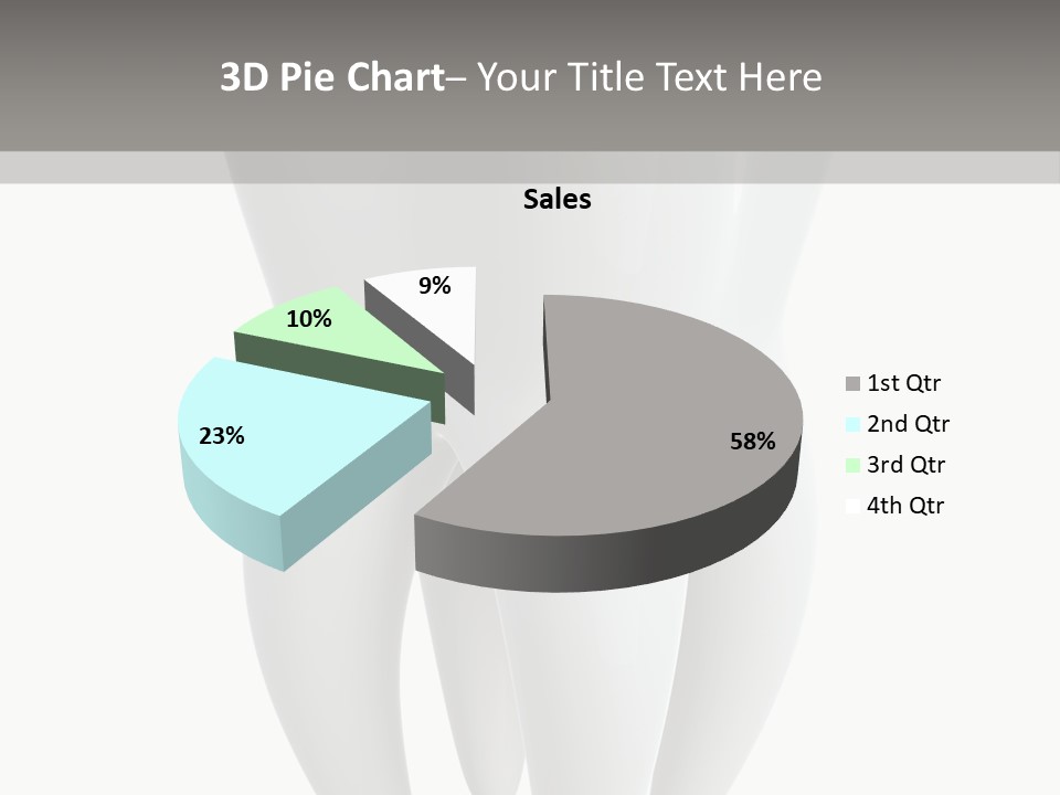 Isolated Isolation Dentistry PowerPoint Template