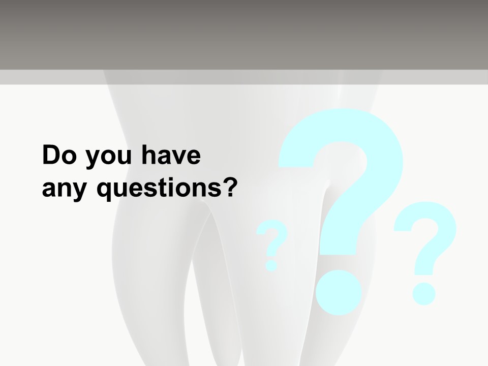 Isolated Isolation Dentistry PowerPoint Template