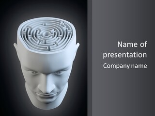 Head Memory Mind PowerPoint Template