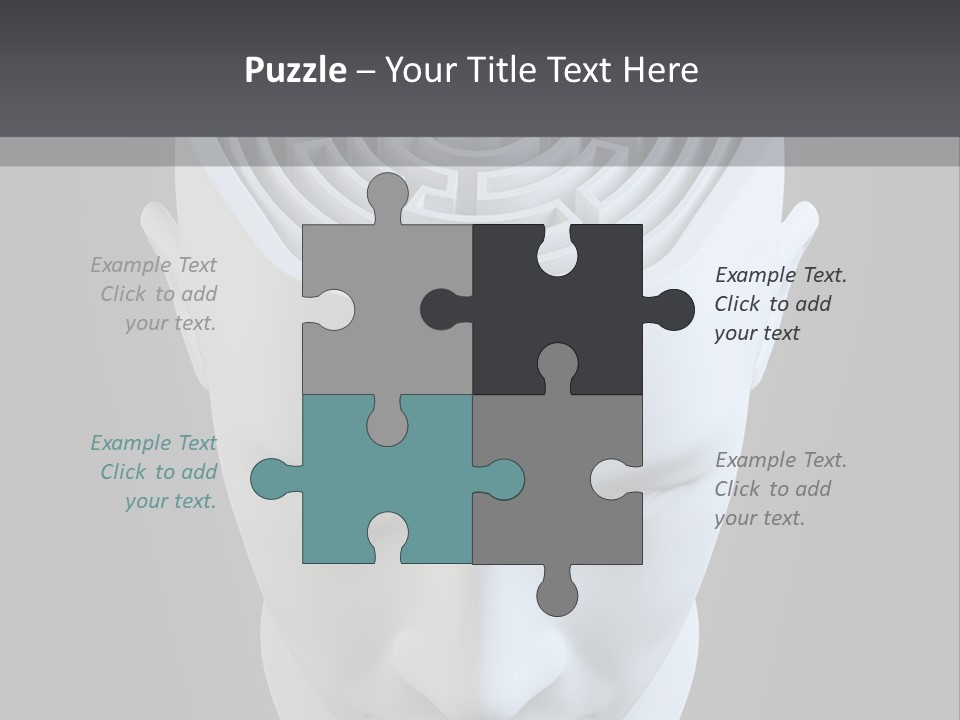 Head Memory Mind PowerPoint Template