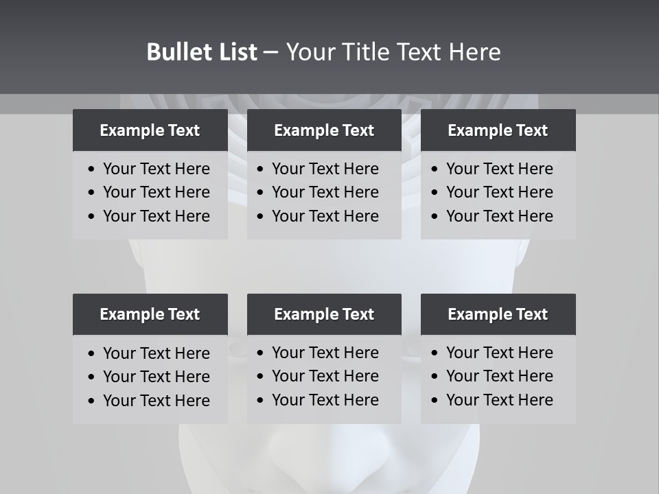 Head Memory Mind PowerPoint Template