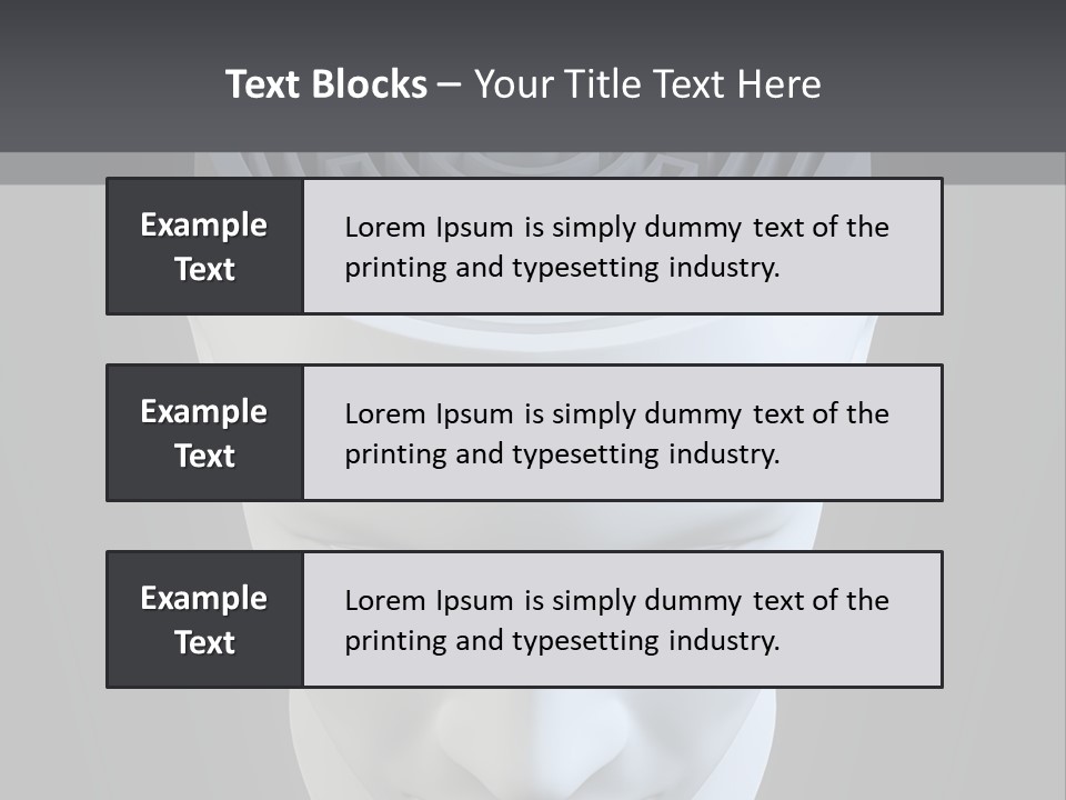 Head Memory Mind PowerPoint Template