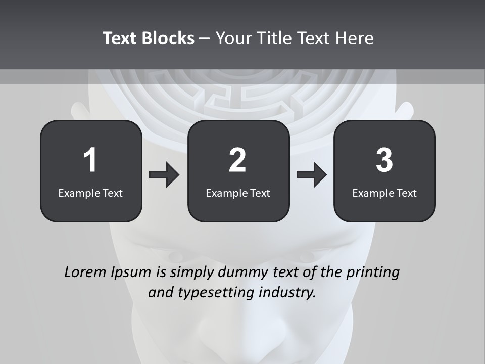 Head Memory Mind PowerPoint Template