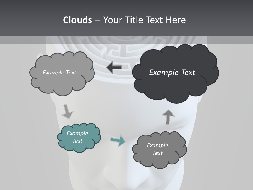 Head Memory Mind PowerPoint Template