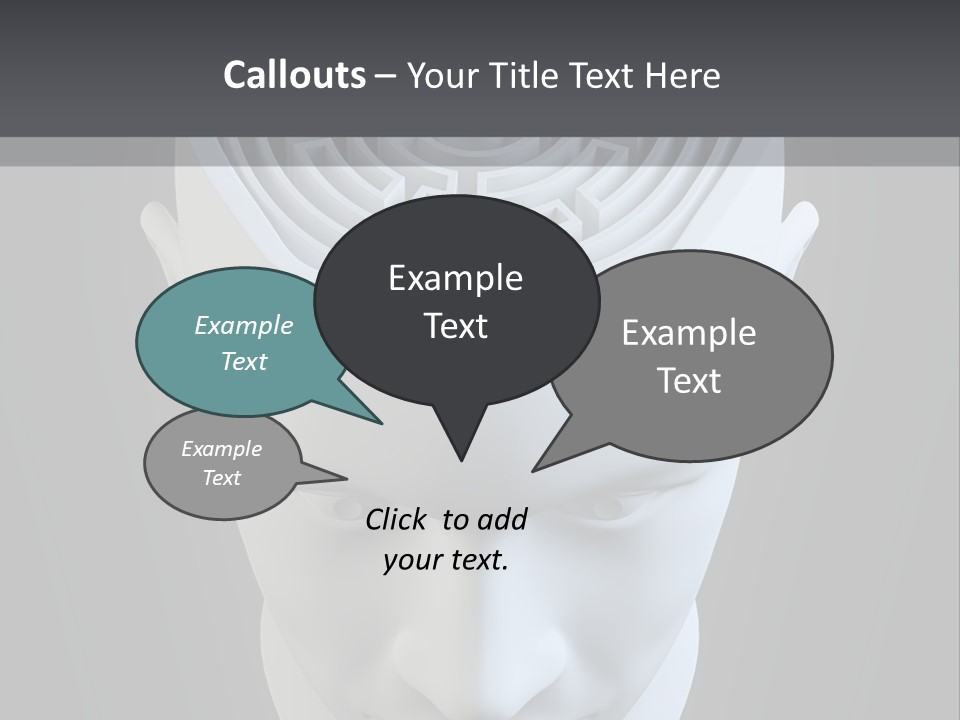 Head Memory Mind PowerPoint Template
