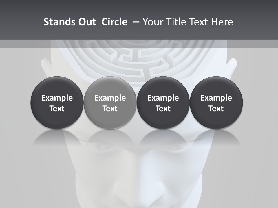 Head Memory Mind PowerPoint Template