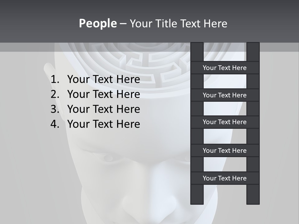 Head Memory Mind PowerPoint Template