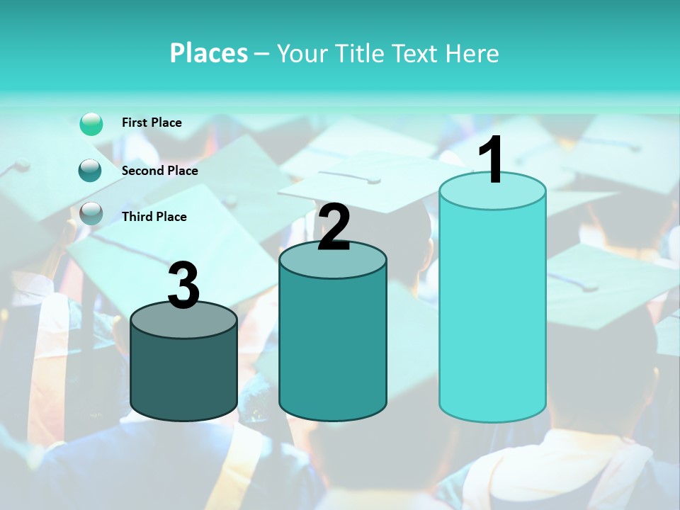 Class Cap Mortarboard PowerPoint Template