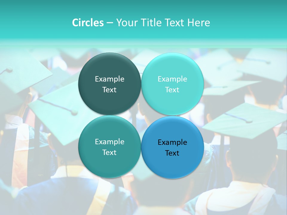 Class Cap Mortarboard PowerPoint Template