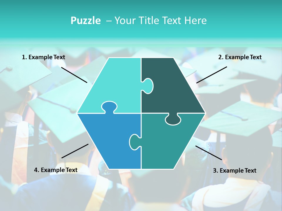 Class Cap Mortarboard PowerPoint Template