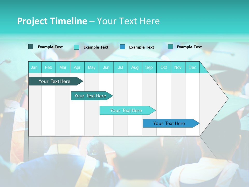 Class Cap Mortarboard PowerPoint Template