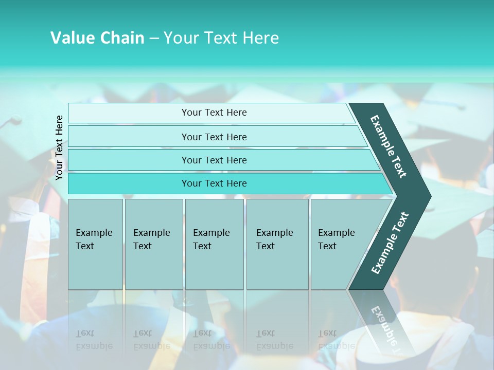 Class Cap Mortarboard PowerPoint Template