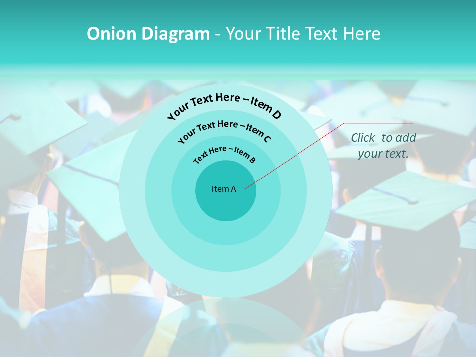 Class Cap Mortarboard PowerPoint Template