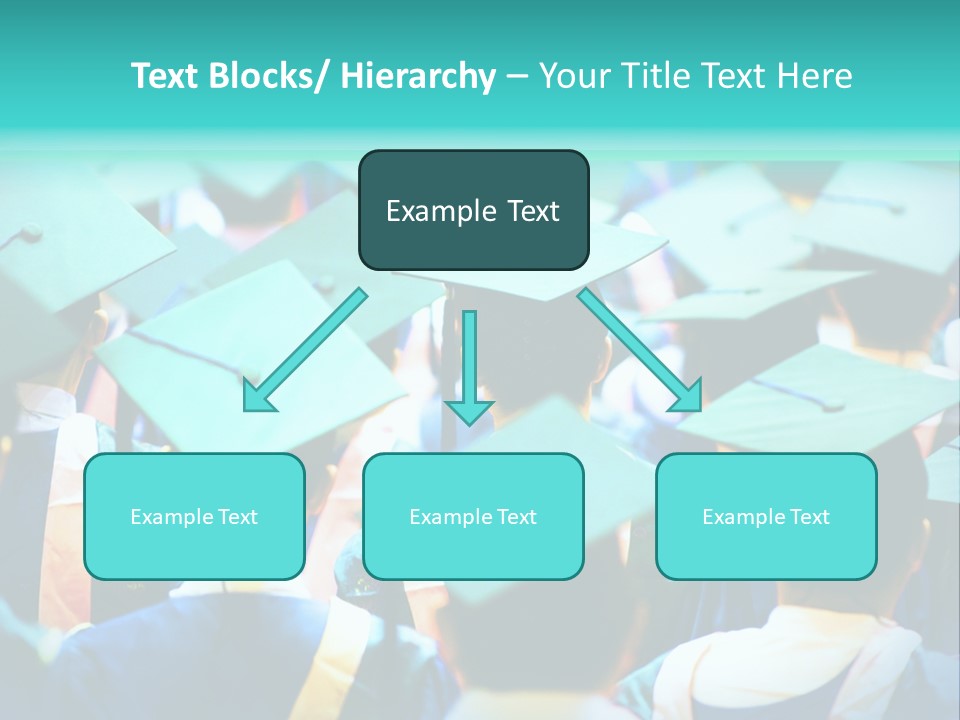 Class Cap Mortarboard PowerPoint Template