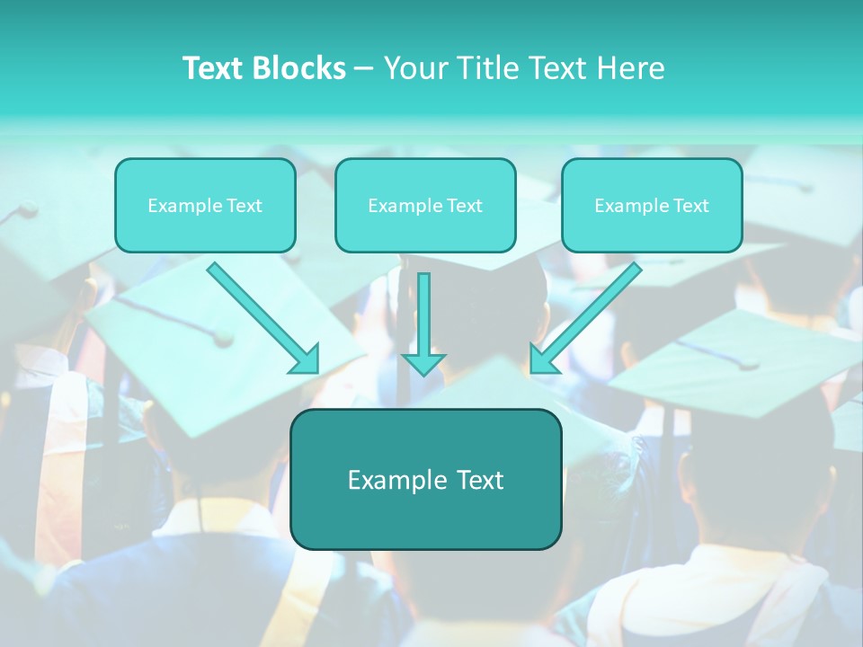 Class Cap Mortarboard PowerPoint Template